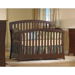 Trieste 4 in 1 Convertible Forever Crib Finish Sienna 