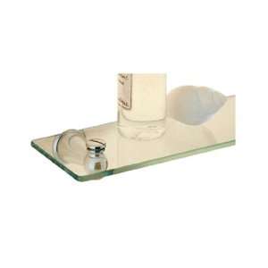  Valsan 66862CR Sintra Glass Shelf 19.75 Inch In Chrome 