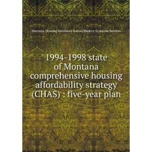    Western Economic Services Montana. Housing Assistance Bureau Books