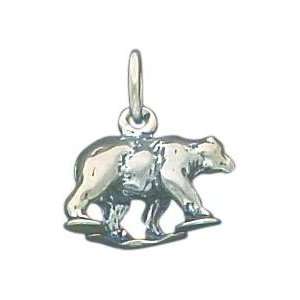  Sterling Silver Bear Charm: Jewelry