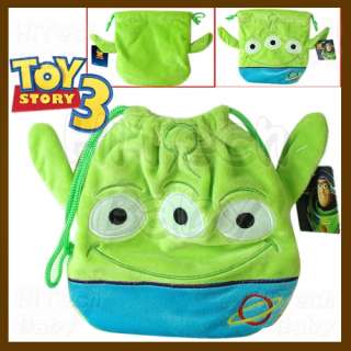 Toy Story Little Green Man Jewel Pouch Draw String Bag  