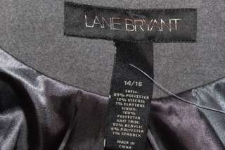 Lane Bryant Sweater trim double jacket Coat Size: 18 / 20  