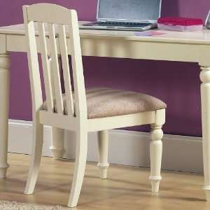   Furniture Meadowbrook Desk Chair (White) 8206 452: Furniture & Decor