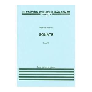  Thorvald Hansen Sonata For Cornet And Piano Op.18 Sports 