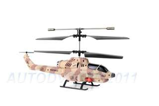 3CH MISSILE LAUNCHING RC Gyro Cobra HELICOPTER U809  