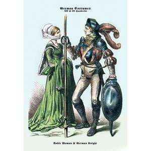   Costume: Noble Woman and German Knight II   02257 4: Home & Kitchen
