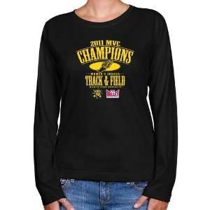   Indoor Track & Field Champions Long Sleeve Classic Fit T shirt: Sports