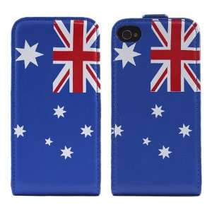  iTALKonline WORLD FLAG AUSTRALIA RED WHITE BLUE FlipMatic 