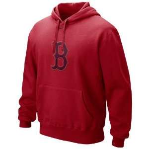   Boston Red Sox Red Seasonal Tackle Hoody Sweatshirt: Sports & Outdoors