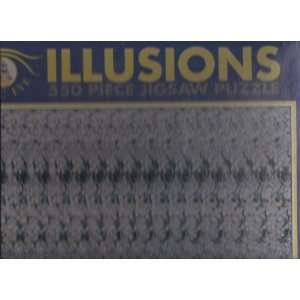  Illusions 3D 550 Piece Flower Jigsaw Puzzle: Toys & Games