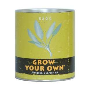  Grow Your Own Organic Sage Kit Patio, Lawn & Garden