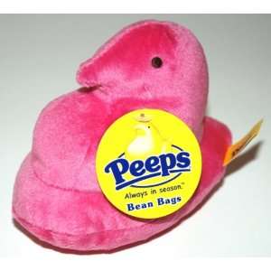  Peeps Bean Bag Plush, 5 Pink Chick Toys & Games