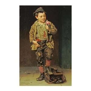 John George Brown   Shoeshine Boy Giclee 