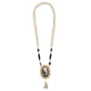   Krishna Painting Pendant on a 5 string Necklace   SHJ 