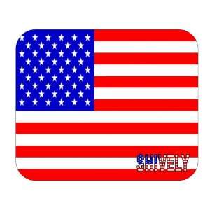  US Flag   Shively, Kentucky (KY) Mouse Pad Everything 