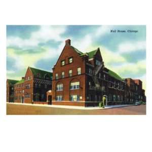  Chicago, Illinois, Exterior View of Hull House Giclee 
