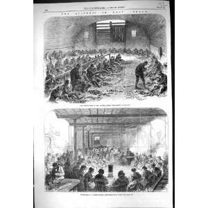 1868 Labour Yard Bethnal Green Employment Association Sewing Class 
