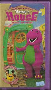Barney Come over to Barneys House VHS 045986020505  