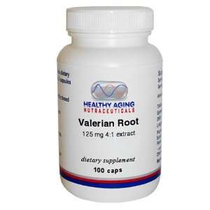 Healthy Aging Nutraceuticals Valerian Root 125 Mg 41 Extract 100 Caps