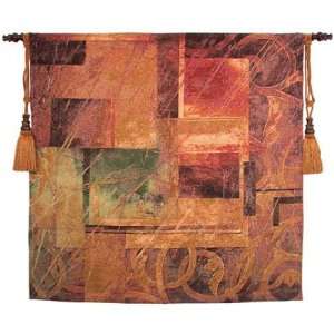  Visual Patterns I Contemporary Abstract Tapestry by Linda 