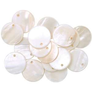 Favorite Findings Shellz Buttons 3/4 Round River 