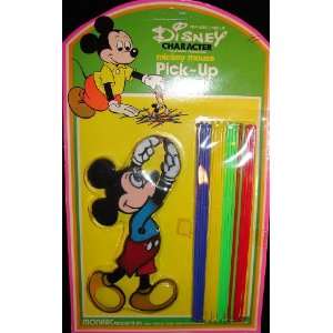   Disney Mickey Mouse Pick up Sticks Vintage 1970s game: Toys & Games