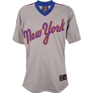  New York Mets Gray Cooperstown Replica Throwback Jersey 