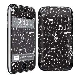 com Apple iPhone 3 3GS 3rd Gen Vinyl Protection Decal Skin Music Note 