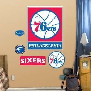 Philadelphia 76ers Logo Fathead NIB
