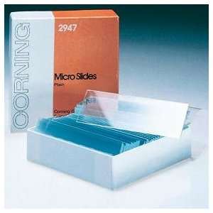 Corning Frosted Glass Microslides, Frosted on one side  