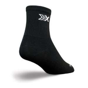  SockGuy SGX 3 Sock Black/Purple; SM/MD Sports 