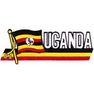  Uganda   Country Flag Patch: Patio, Lawn & Garden