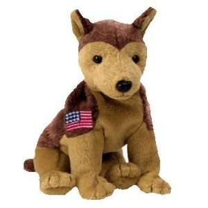  TY Beanie Buddy   COURAGE the NYPD Dog: Toys & Games