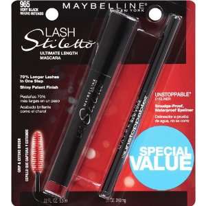 Maybelline XXL Volume + Length Microfiber Mascara, Waterproof #511 