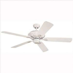  52 Cozumel Indoor/Outdoor Ceiling Fan in White: Home 
