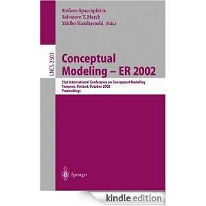 Conceptual Modeling   ER 2002 21st International Conference on 