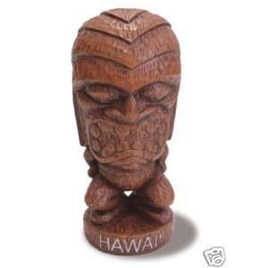 Hawaiian Figurine Vacation God Wood 7 inches  Kitchen 