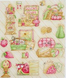 NEW Sew and Sew Quilter Seamstress Notions Theme Clothworks Panel 