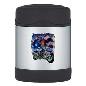  Thermos Food Jar American Steel Eagle US Flag and 