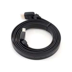  New Zalman Cable Chds03a1 3feet Hdmi Flexible Swivel Flat 