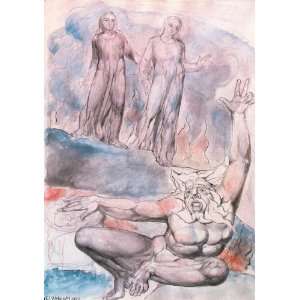  Hand Made Oil Reproduction   William Blake   32 x 46 