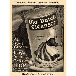  1909 Ad Cudahy Packing Co. Old Dutch Cleanser Products 