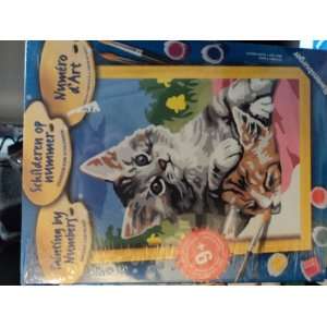  Ravensburger Cuddling Cats Paint By Numbers: Toys & Games