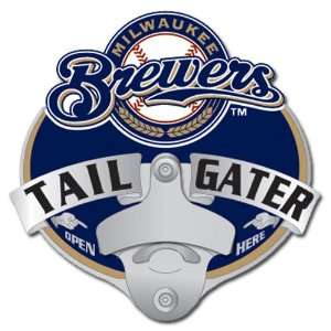  MLB Trailer Tailgater Hitch Cover   Milwaukee Brewers 