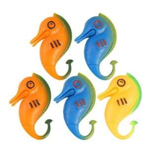   Pcs Tricolor Plastic Floating Seahorse Fish for Aquarium