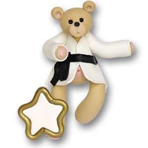  Karate Belly Bear Ornament: Sports & Outdoors