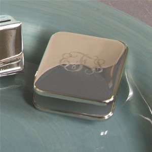  Silver Plated Square Compact Arts, Crafts & Sewing