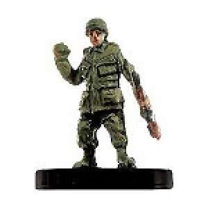  Axis and Allies Miniatures Screaming Eagle Captain # 23 