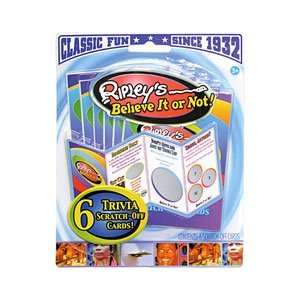    Ripleys Believe It Or Not Scratch Off Trivia Cards Toys & Games