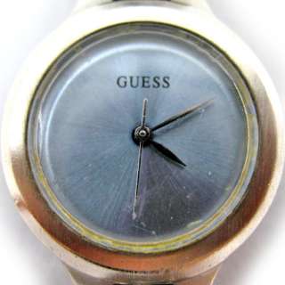 GUESS SILVER BLUE FACE DIAL Bracelet Wristwatch WATCH  